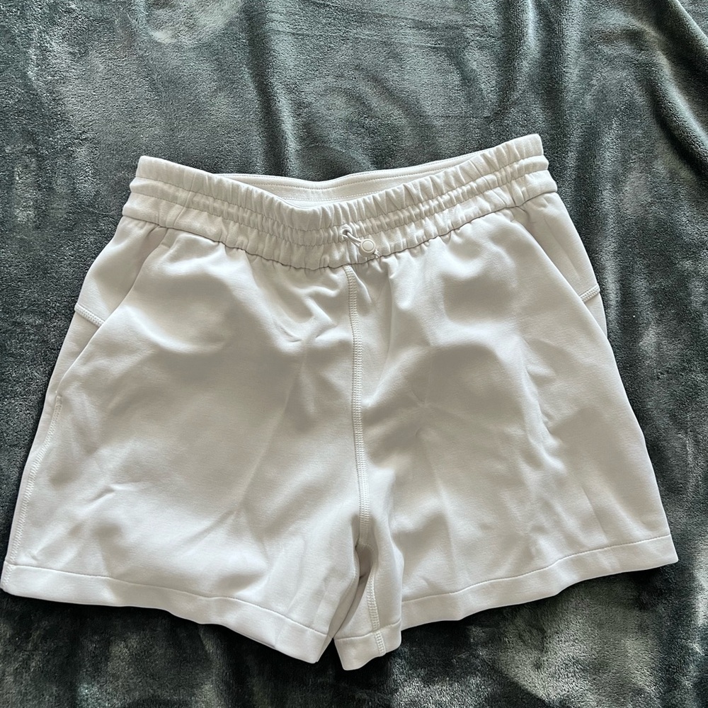 Lululemon Athletica White Athletic Shorts